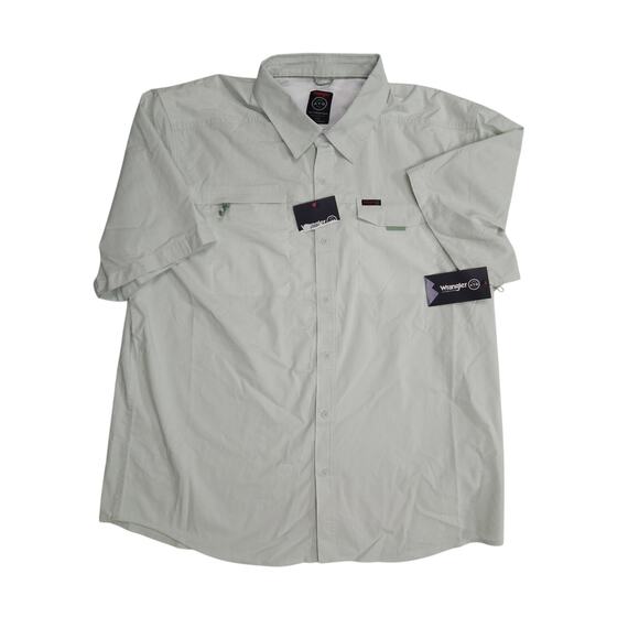 Wrangler ATG Shirt Men's 2XL Short Sleeve Moisture Wicking Venting Outdoor NEW - Picture 1 of 9